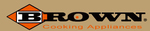 Brown Stove Cooking Appliance Logo